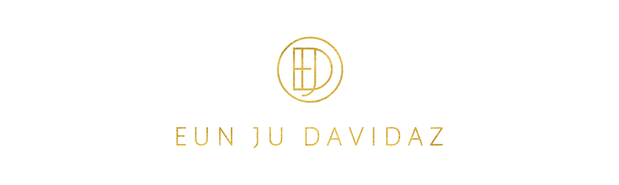 Eun Ju Davidaz - Los Angeles Branding and Logo Design - Gold Foil By Hopemade