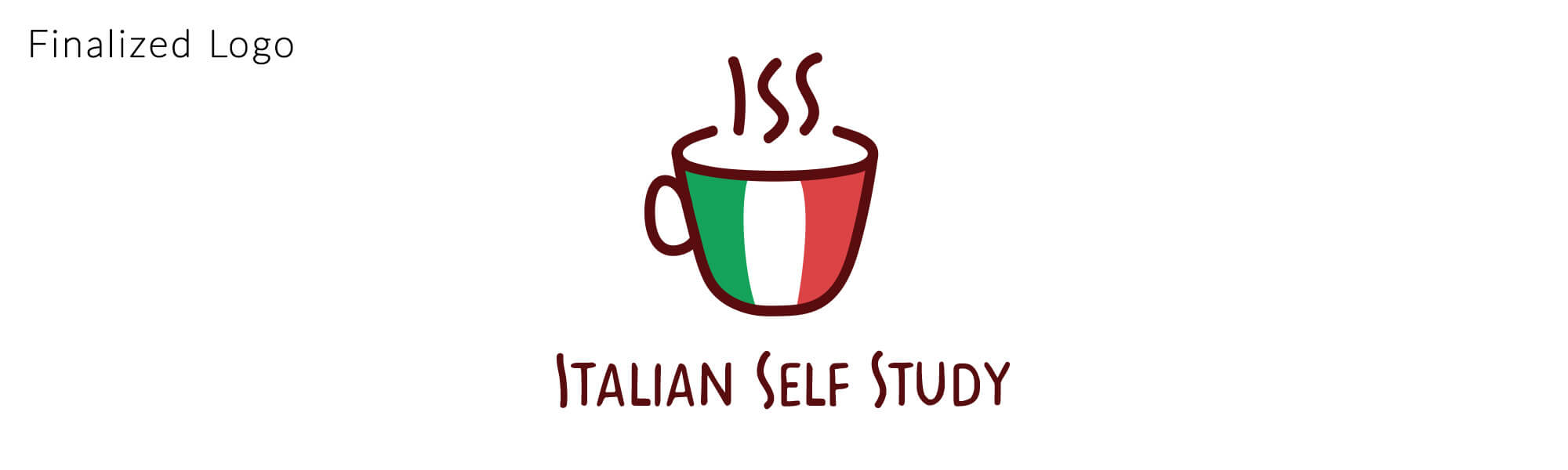 Finalized Illustrated Logo By Hopemade Italian Self Study